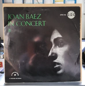 LP 33T Joan Baez – In Concert II / Fra 1965 / Trés belle écoute - Bild 1 von 3