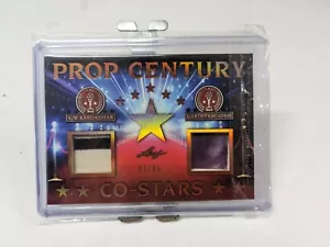 2019 Leaf Pop Century Prop Co-Stars 51/85 Kim & Kourtney Kardashian Swatch-Karte - Bild 1 von 2