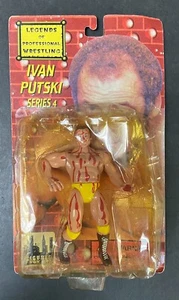 Figura de acción Legends of Professional Wrestling Ivan Putski serie 4 en caja - Imagen 1 de 2