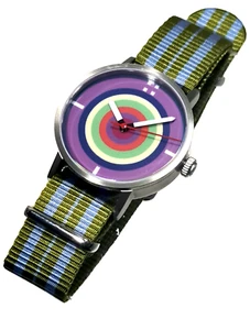 CONCENTRIC-WATCH Ladies Quarz 36mm Farbenfrohes Armbanduhren Unikat Q-259 - Bild 1 von 7