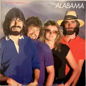 Alabama "The Closer You Get..." Vinyl LP Japan - Picture 1 of 7