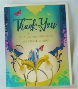 "Pretty Special Person", (1) Leanin' Tree Thank You Card, New With (1) Envelope - Picture 1 of 4