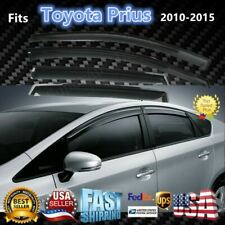 Fit For Toyota Prius 2010-2015 OE Style Window Visors Sun Rain Wind Deflectors