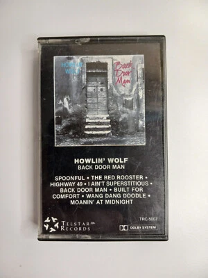 Howlin' Wolf - Back Door Man (Cassette, 1989) American-Telstar RARE - Image 1 of 4