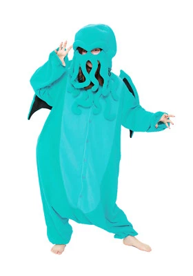 SAZAC Cthulhu Kigurumi - Disfraz para adulto de EE. UU. Foto 1 de 4