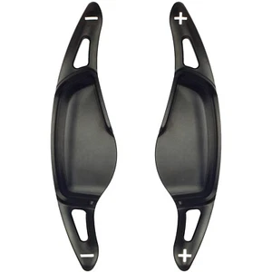 Prolunga Altalena Cambio Compatibile con BMW Serie G X 3 4 5 6 7 8 Nero Alluminio - Foto 1 di 7