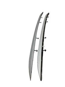 2015 - 2023 FORD EDGE OEM UPPER ROOF LUGGAGE RAIL ROOF RACK SET (2) | SILVER - Picture 1 of 12