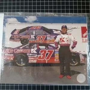 Racing Reflections R/R 8x10 John Andretti Little Caesars 37 NASCAR Kmart nuovo con scatola NOS - Foto 1 di 4