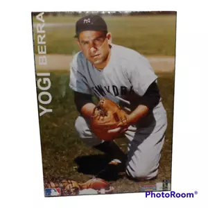 Yogi Berra New York Yankees 5"x6" 1981 Factory Sealed Baseball Photo Plaque - Picture 1 of 2