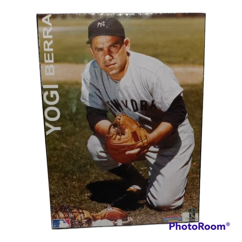 Yogi Berra New York Yankees 5"x6inch Factory Sealed Baseball Collectable Plaque Cover
