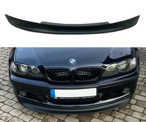 Front Splitter Addon Valance Lip Spoiler (Fits BMW E46 M-Sport2 Bumper) - Picture 1 of 8