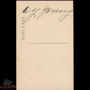 Cy Young signed Albertype Baseball HOF B/W Plaque JSA LOA Bold Auto Rare X57 - Picture 1 of 4