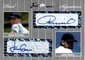 2007 Adam Ottavino * Jaime Garcia * Autograph Rookie SILVER Auto #/25