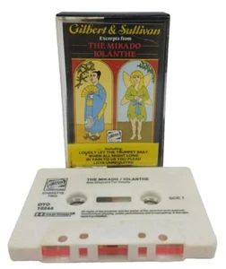 Gilbert & Sullivan Cassete Tape Excerpts From The Mikado/Iolanthe Cassette TWO F - Picture 1 of 3