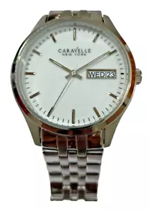 43C114 CARAVELLE NEW YORK ANALOG MEN'S WATCH MV-26 - Picture 1 of 16