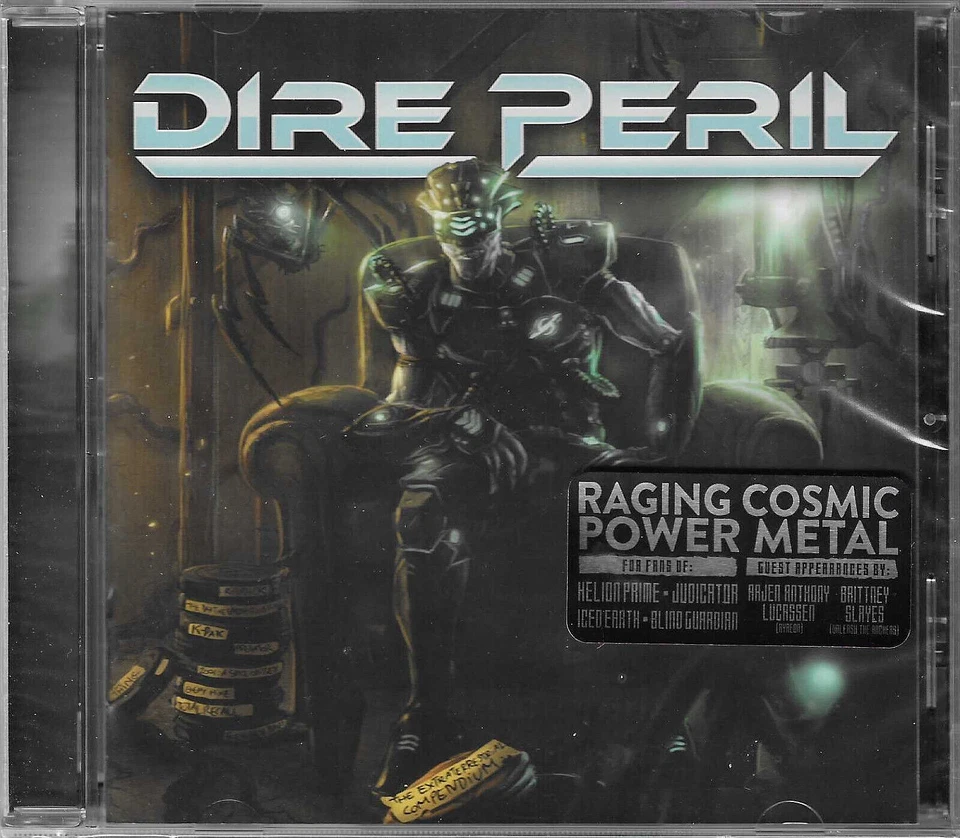 DIRE PERIL - Extraterrestrial Compendium CD ICED EARTH HELION PRIME NEW SEALED!! - Image 1 of 1