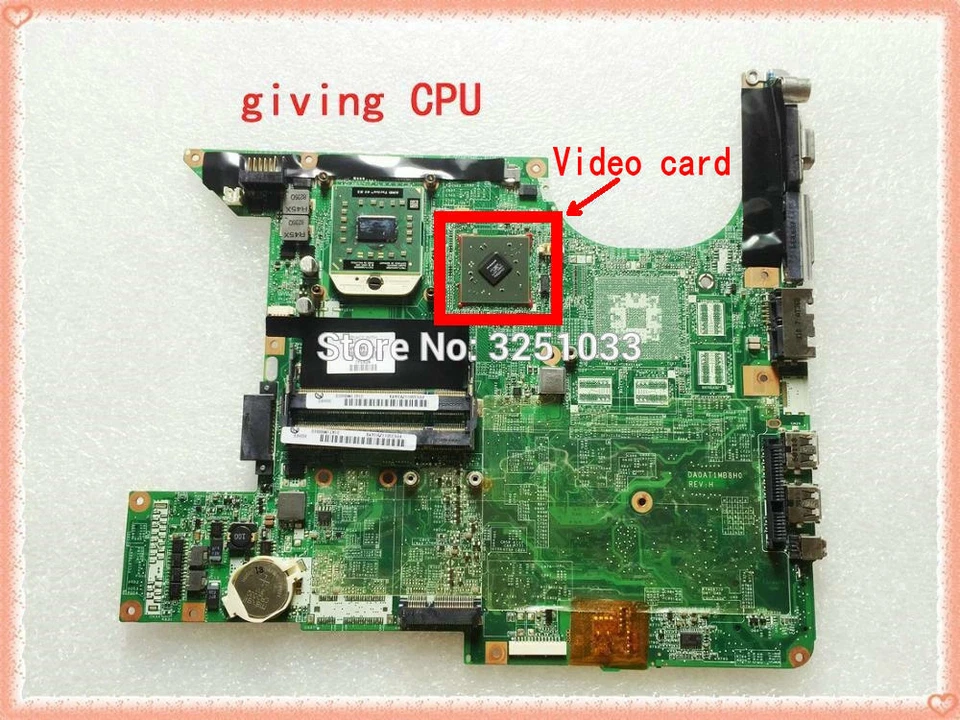 459565-001 for HP dv6000 dv6500 dv6700 Notebook laptop motherboard MCP67M-A2 - Image 1 of 4