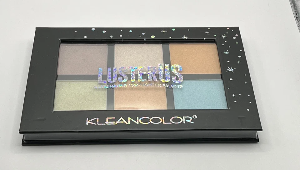 Kleancolor LusterUS Glow Kit - 6 Foil Metallic Highlight Shades - Image 1 of 1