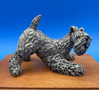 KERRY BLUE TERRIER DOG 2014 AWARD WITH CHARMING HAND MADE KERRY FIGURINE ON TOP