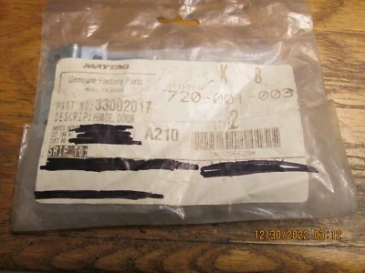 33002017 Maytag Bisagra Secadora NUEVO Antiguo Stock Juego de 2 Foto 1 de 4