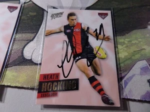 ✺Hand Signed✺ AFL 2013 Select Essendon Bombers -Heath Hocking Card No.58 C1 - Picture 1 of 1