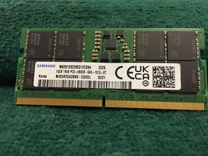 Samsung 16GB 1Rx8 PC5-4800B Laptop Memory M425R2GA3BB0-CQK0L - Picture 1 of 1