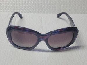 CHANEL CC 5324 1491/K5 Purple/Blue Polarized Womens Sunglasses Italy - Picture 1 of 9