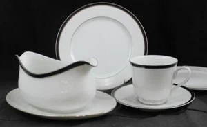Sango Sophisticate 4 Piece Assortment 356 1 CHIP ON GRAVY SPOUT - Picture 1 of 8