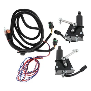 Pair Electric Headlight Machinery Conversion Kit Fit For Ford Mercury 1967-1968 - Picture 1 of 9