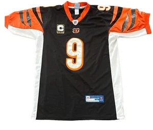 Cincinnati Bengals Jersey Carson Palmer Mens 50 Reebok Black - Picture 1 of 6