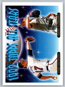 1993  Topps #410 Tom Glavine / Dave Fleming AS Gold
