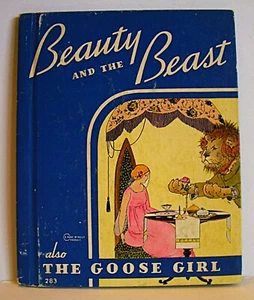 BEAUTY & THE BEAST Also THE GOOSE GIRL Rand McNally Margaret Evans Price 1939 Ed - Bild 1 von 12