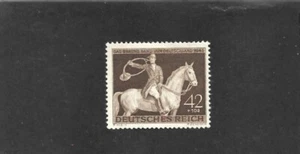 Germany 1943 Brown Ribbon of Germany Single Mint Hinged - Bild 1 von 2