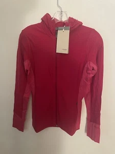 Icebreaker Damen Descender 100% Merino Wool LS Zip Hoodie Sml, Elec Pink/Tempo - Bild 1 von 4
