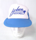 Barbara Mandrell Adjustable Mesh Trucker Hat Country Musician Singer Blue White