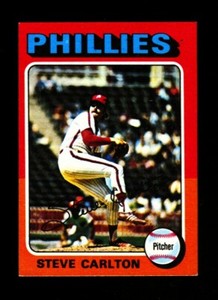 1975 Topps Mini #185 Steve Carlton EX/NM Phillies