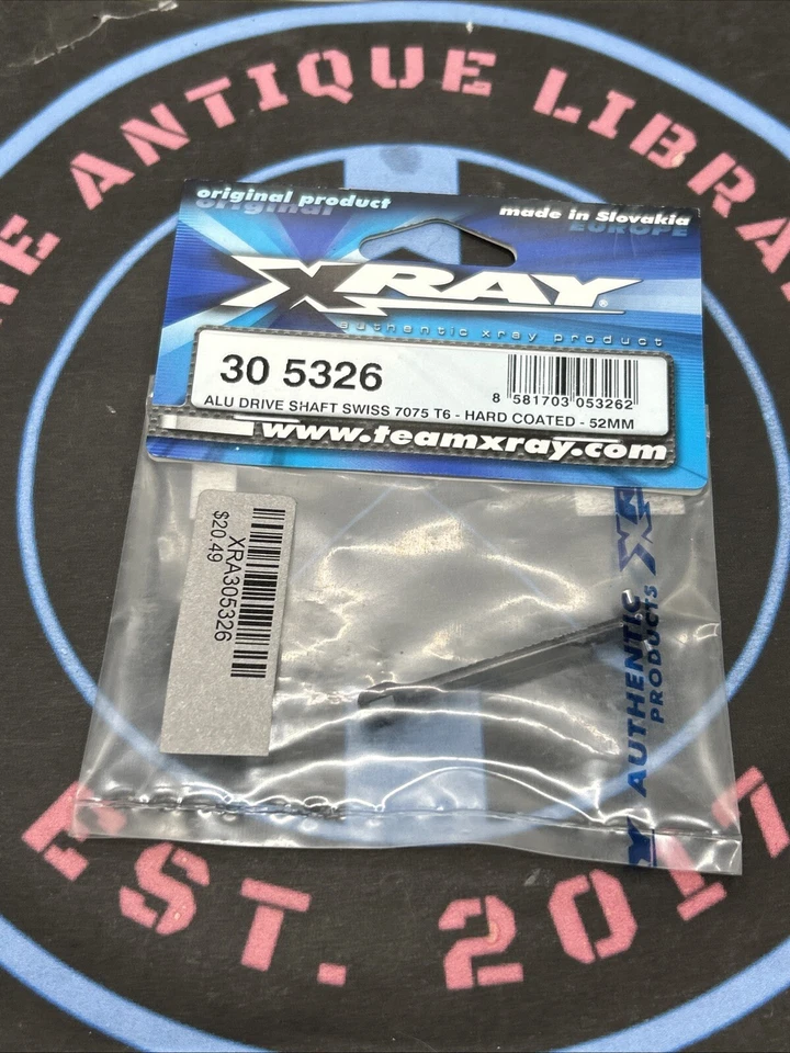 XRay 305326. Aluminum Drive Shaft Swiss. Hard Coated. 52MM - Image 1 of 1