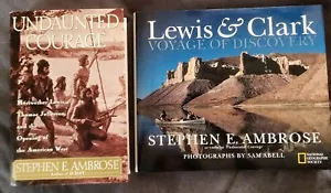 Stephen E. Ambrose - Undaunted Courage + Lewis & Clark: Voyage of Discovery+ - Picture 1 of 13