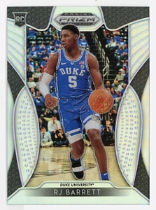 2019-20 PANINI PRIZM DRAFT PICKS ~RJ BARRETT~ RC #66 SILVER KNICKS - Picture 1 of 1