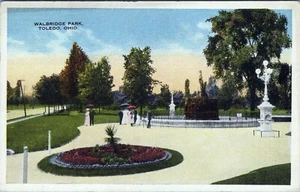 Walbridge Park Toledo Ohio Postkarte unbesendet - Bild 1 von 2