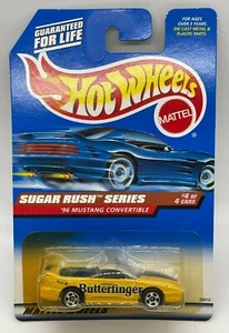 Mustang 1996 convertible - Hot Wheels serie Sugar Rush 1998 - Butterfinger - Imagen 1 de 2