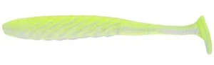 Cebo de natación YUM Pulse 4,5" - sábalo transparente Chartreuse - Imagen 1 de 1