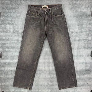 Levis 569 Jeans Men 32x32 Loose Straight Denim Gray 100% Cotton - Picture 1 of 9