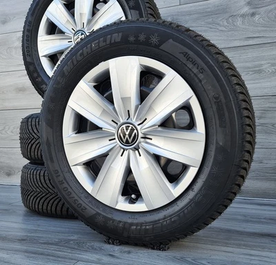 Original VW T-Roc A1 A11 Cabrio 16 Zoll Winterräder Michelin aus 2024 WIE NEU B4 - Bild 1 von 4