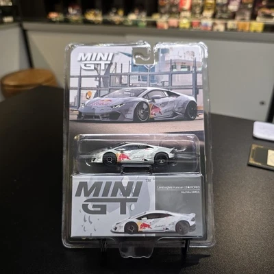 Mini GT #967 Lamborghini Huracan LB Works Redbull Mad Mike NIMBUL - Image 1 of 2