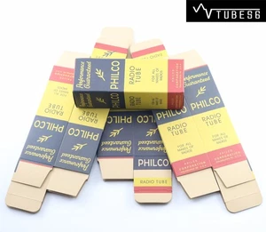 lot of 20 PHILCO TUBE BOX CARTON BOX FOR 2A3 245 247 280 5U4G 5Z3 5R4GY 6L6G - Picture 1 of 6