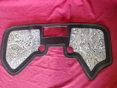 Теплозащитный экран Captain Itch Indian Roadmaster с кожаным и кружевным покрытием, белый - Изображение 1 из 4