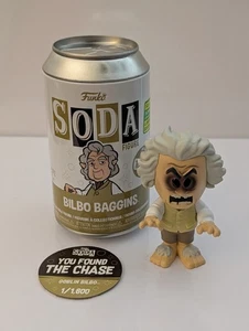 2022 Funko Pop! Soda Chase Bilbo Baggins Lord of the Rings Con Exclusive 1/1600 - Picture 1 of 17
