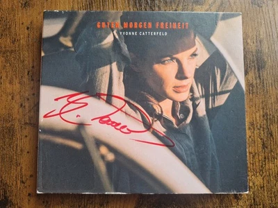 YVONNE CATTERFELD - GUTEN MORGEN FREIHEIT (Signiert, Autogramm, autograph) - Bild 1 von 2