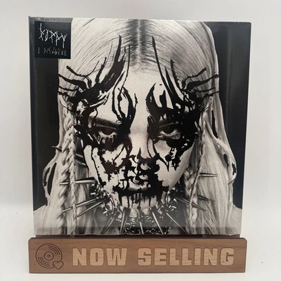 Poppy - I Disagree Vinyl LP Clear w/ Red Splatter SEALED - Image 1 of 2